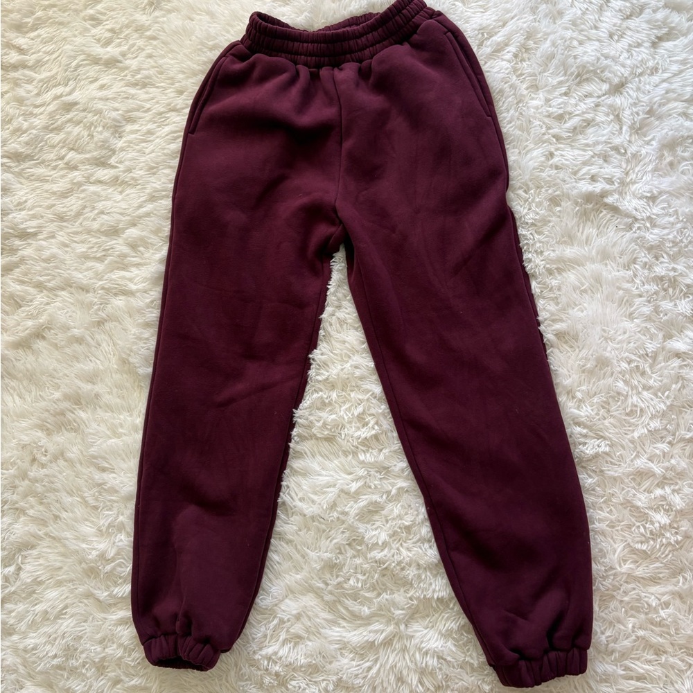 Comfrt Maroon Joggers